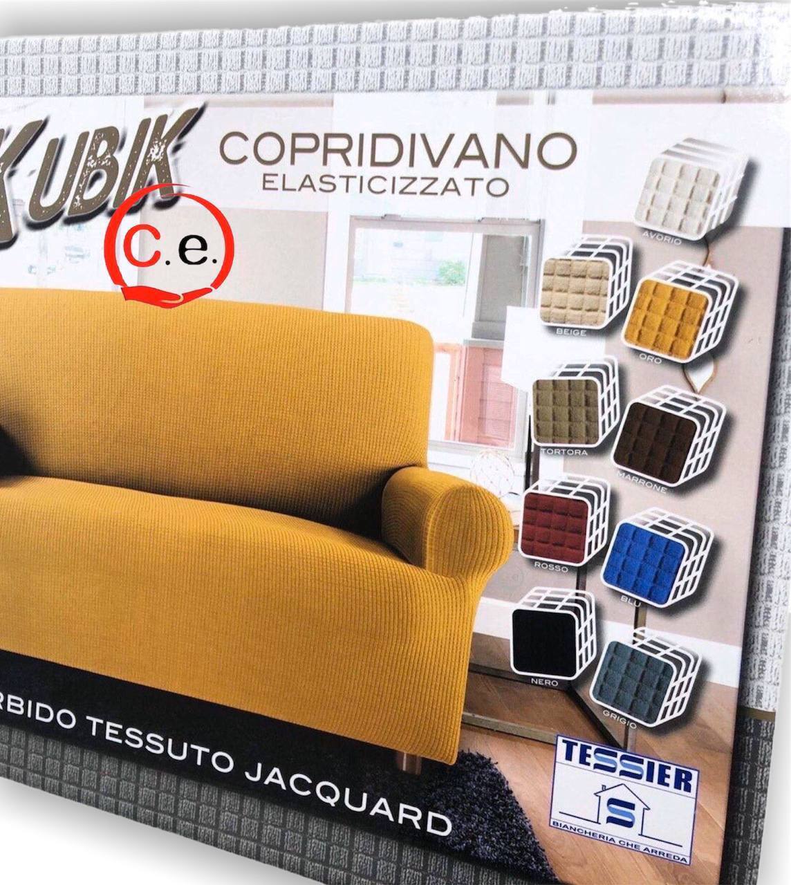 Copridivano Kubik